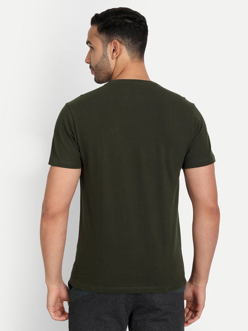 Men's Crew Neck AIRTEX Tee Turquoise